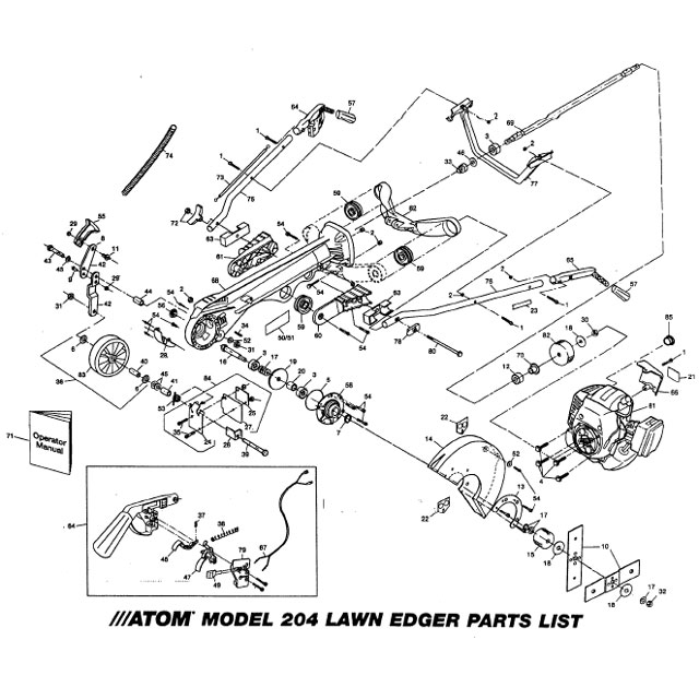 Atom 101 Parts Diagram