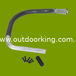(image for) Husqvarna 385 & 390 Handle Bar with Buffer 503 98 66 71, HU0174