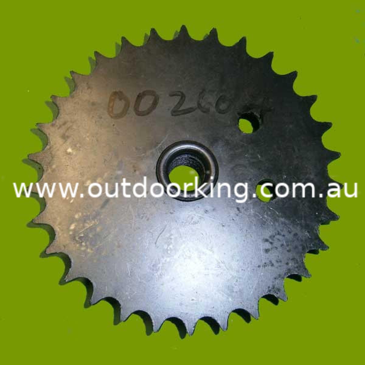 (image for) Masport Genuine Sprocket & Boss Assy, Rear Roller (30 Teeth)1 002604