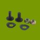 (image for) Greenfield Early Bolt & Nut Set GT578, GT579, BBN2598