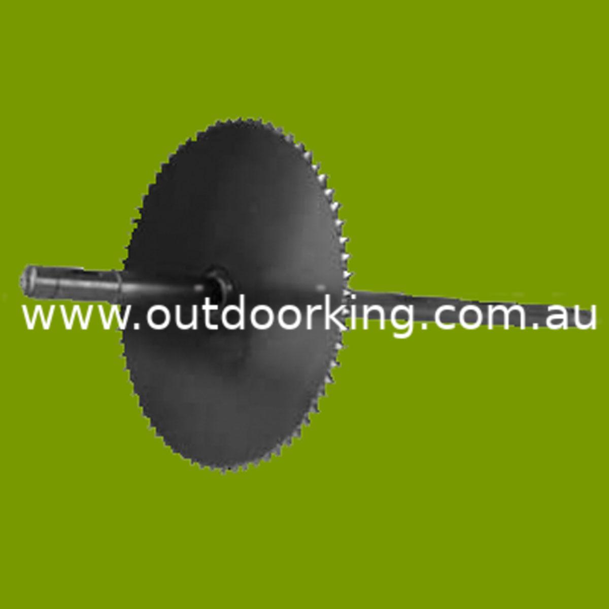 (image for) Greenfield Solid Rear Axle Assembly - New Type GT22014, GT 22014, CHD8193