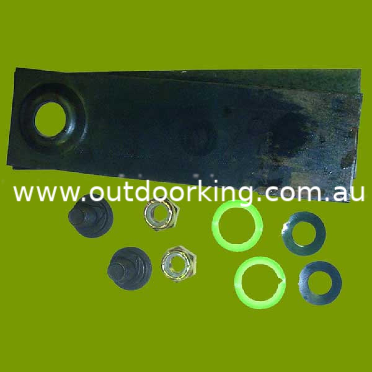 (image for) Cox, Jetfast, Supaswift Lawn Mower Swing Back Blade & Bolt Set 900331, 900321, AS900331, BNC7667