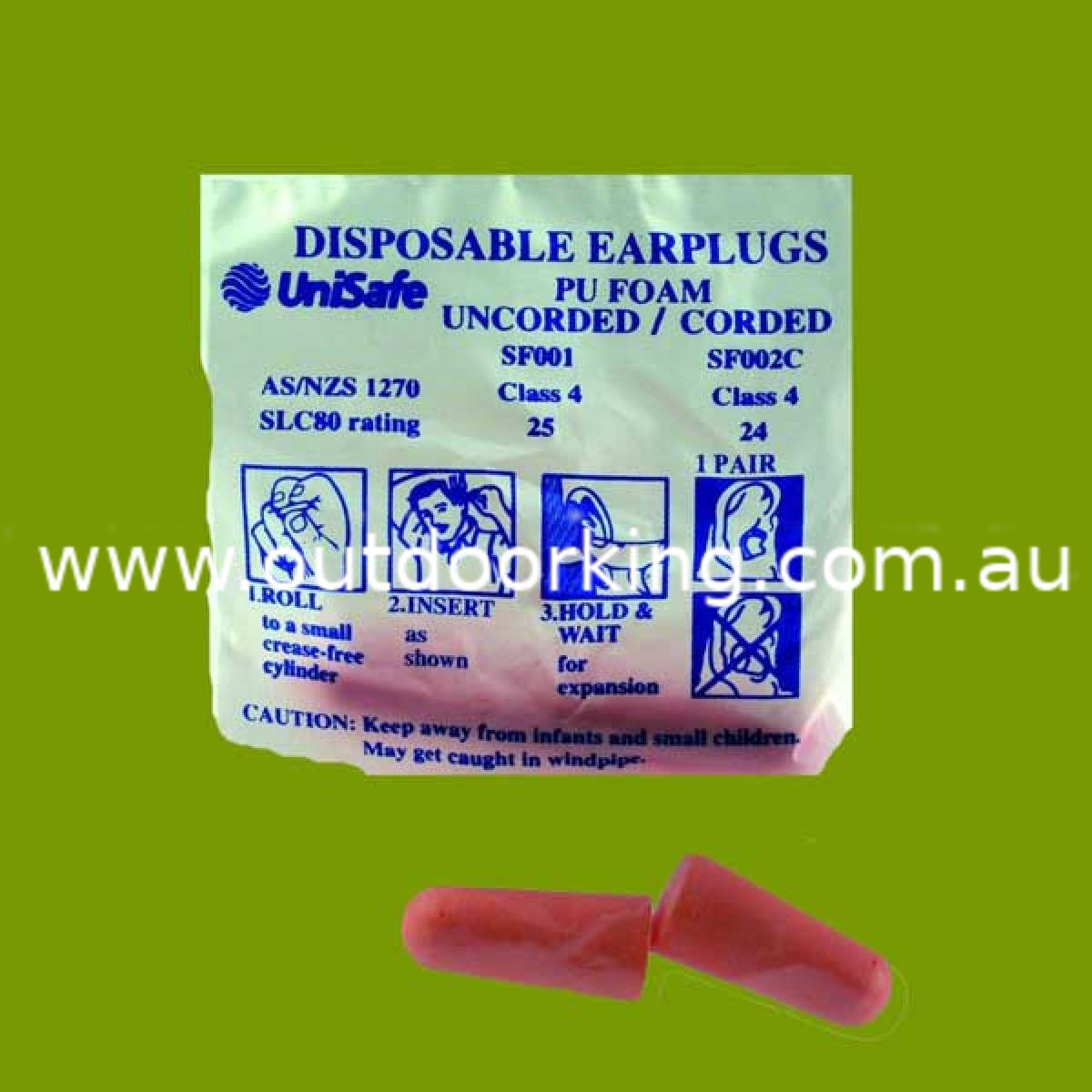 (image for) Ear Plugs -10 Pair 25dB Reduction BRG5823