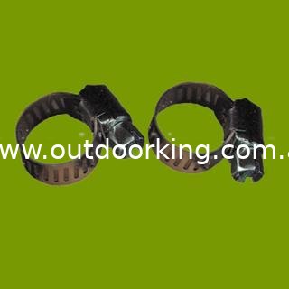 (image for) Hose Clamp Fits 1/4" thru 1/2" OD Hose 120-140