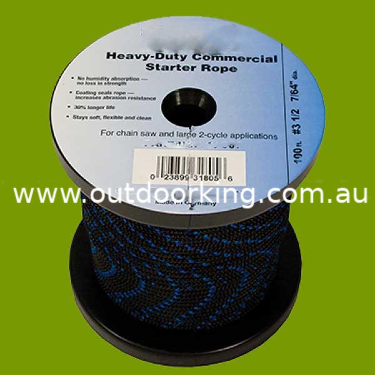 (image for) 100' Commercial Starter Rope #3 1/2 Solid Braid 146-907