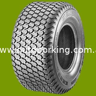 (image for) Tyre 18×6.50-8 (4 Ply) T/L K500 Kenda Super Turf Tyre, 160-409