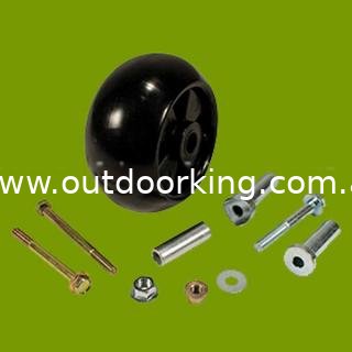 (image for) Plastic Deck Wheel Kit to Suit John Deere AM133602, 210-235
