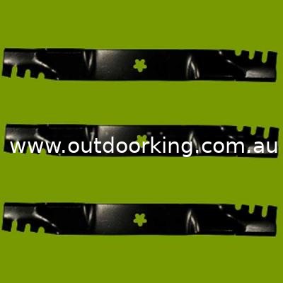 (image for) Husqvarna Mulching Toothed Blade Set of 3 Blades 532 12 78-43, 532 13 84-98, 532 13 89-71, 302-400-3