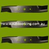 (image for) Husqvarna Hi-Lift Blade Set of 3 Blades 539 10 03-40, 330-149-3
