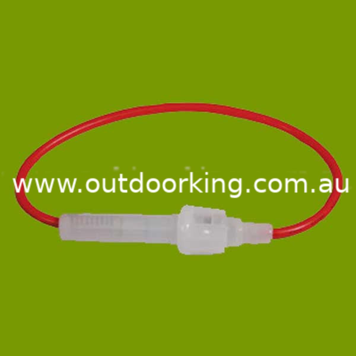 (image for) Universal In-line Fuse Holder Includes 20 Amp 340-067