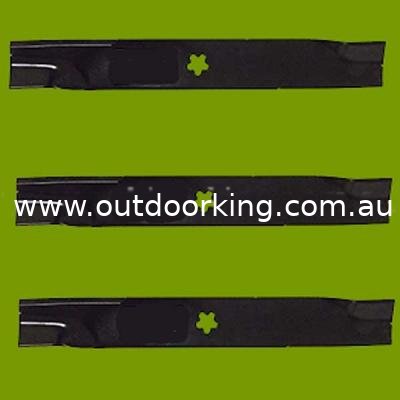 (image for) Husqvarna Hi-Lift Blade Set of 3 Blades 539 11 20-79, 350-211-3