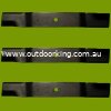 (image for) Hustler Hi-Lift Blade (Set of 3 Blades) 782516, 350-671-3