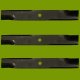 (image for) Hustler Medium-Lift Blade Set of 3 Blades 781898, 782532, 783753, 785436, 795526, 350-691-3