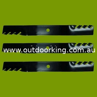 (image for) BigDog / Hustler Gator Mulcher Bar Blade Set of 3 783753, 785436, BLR6345-3