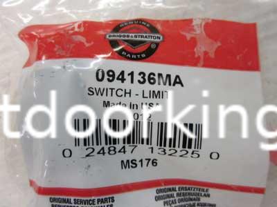 (image for) Murray, Stihl Viking Genuine Limit Switch 94136, 094136, 094136MA