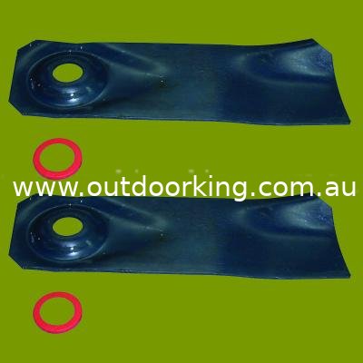 (image for) Victa Flat and Fluted Blade With A Dished Bolt Hole CA09276P, 110-059