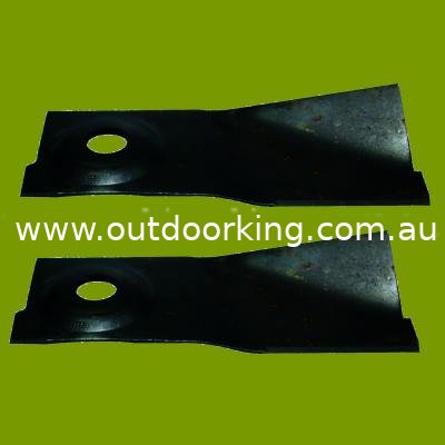 (image for) Masport / Morrison / Stihl Viking Stepped & Fluted Blade With Dished Bolt Hole 529648, 980658, 110-097