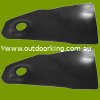 (image for) Victa Fluted Heavy Duty High Lift Blade (2mm thick) CA09433P, CA09433, 110-455