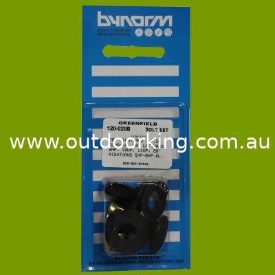 (image for) Greenfield Bolt Set (5 Pair) GT932, 120-020BPK