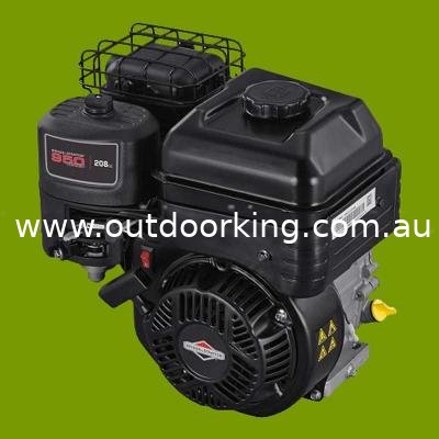 (image for) Briggs & Stratton Genuine 6.5hp (208cc) 3/4 Inch (19mm) Horizontal Shaft 4 Stroke Engine 130G320088H1CC7001, 130G320088H5CC7001