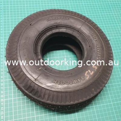 (image for) CST Tyre 4.10x3.50-4 Turf Saver 2 Ply 160-014, 160-609