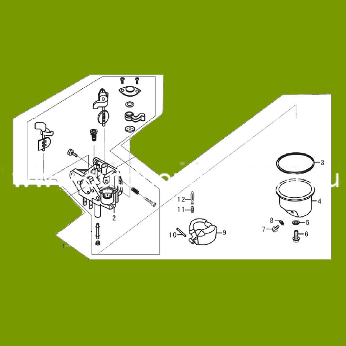 (image for) Loncin Genuine Carburettor 170020422-0001