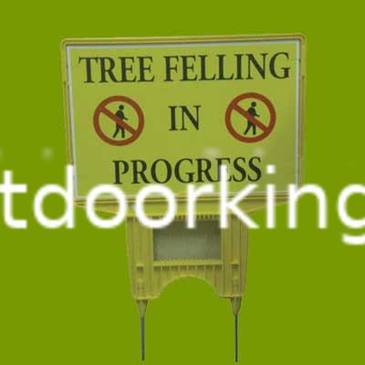 (image for) “Tree Felling In Progress” Warning Sign SGN6934