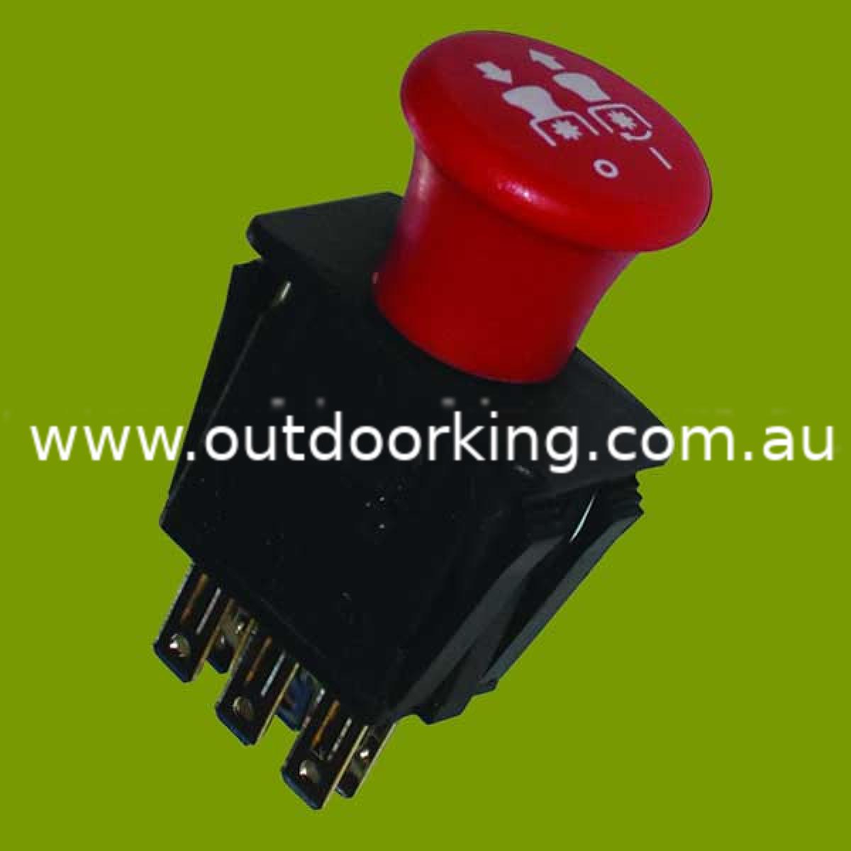 (image for) Great Dane, Husqvarna, Hustler, Murray, Scag, Simplicity & Snapper Electric Pto Switch, 532 17 46-51, SWT6491