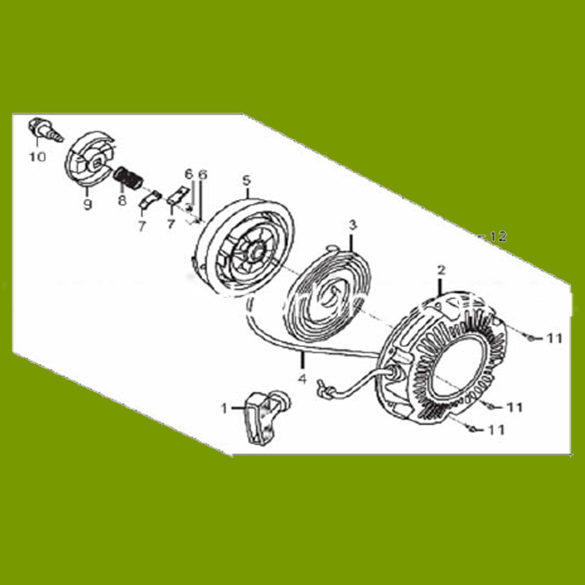 (image for) Loncin Genuine Starter Assembly 193500023-T010