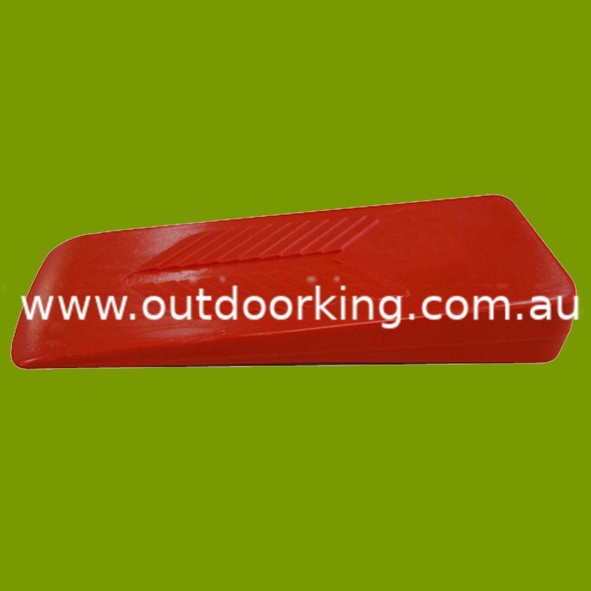 (image for) Plastic Wedge 7" Orange Slim 210-511