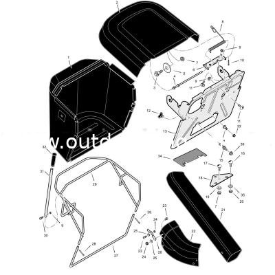 (image for) Parklander Genuine Grass Catcher 247930X00, 247930X50, 247930X68A-P, 247930X68A