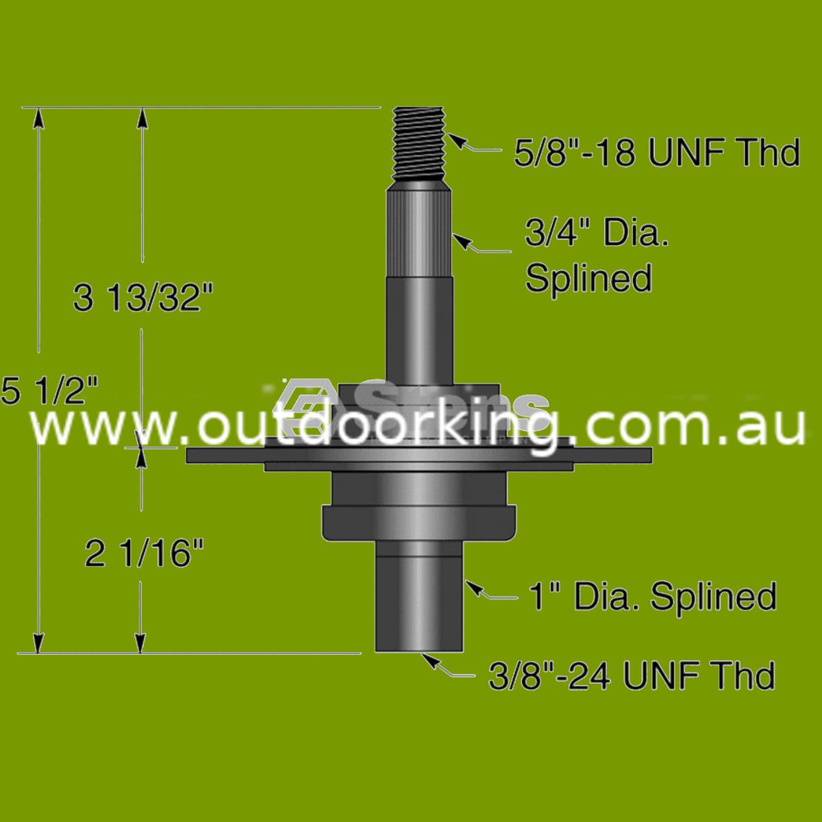 Modal Additional Images for MTD / Yardman Quill Assembly 753-05319, 285-110