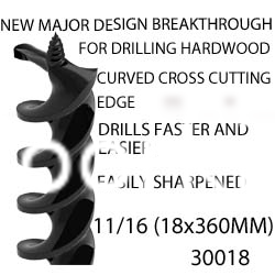 (image for) Atom Genuine Drill Bit 11/16" 30018