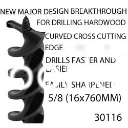 (image for) Atom Genuine Drill Bit 5/8" x 30" 30116