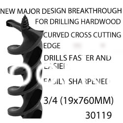 (image for) Atom Genuine Drill Bit 3/4" x 30" 30119