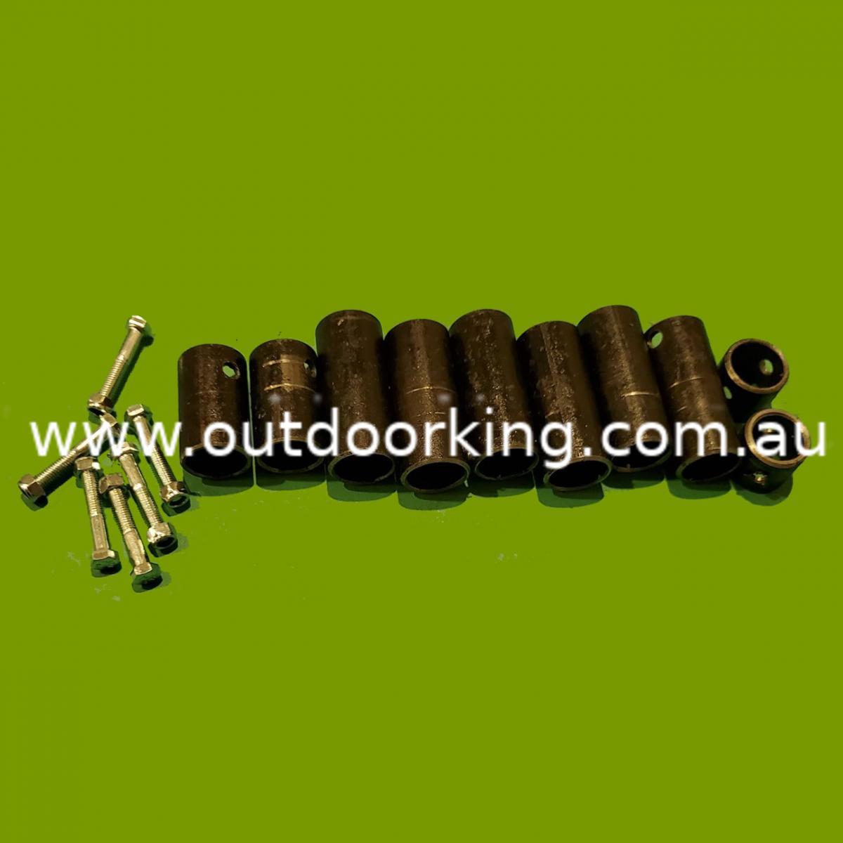 (image for) Deutscher Genuine FLAIL SPACER SET (complete), Including nuts & bolts