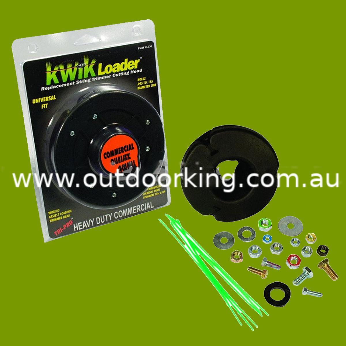(image for) Kwik Loader Tri-Pro Trimmer Head (Kwik Products KL730) 385-690