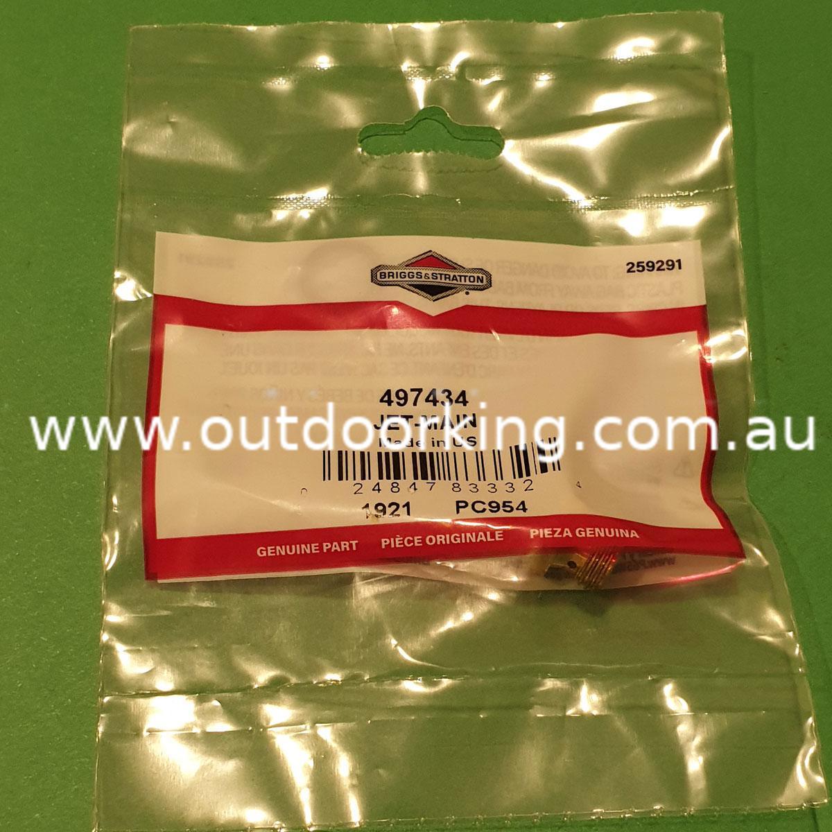 (image for) Briggs & Stratton Genuine Jet-Main 497434