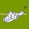 (image for) Oleo Mac Genuine 962 & 956 Fuel Tank 50010173DR, 50010173FR, 50010173GR