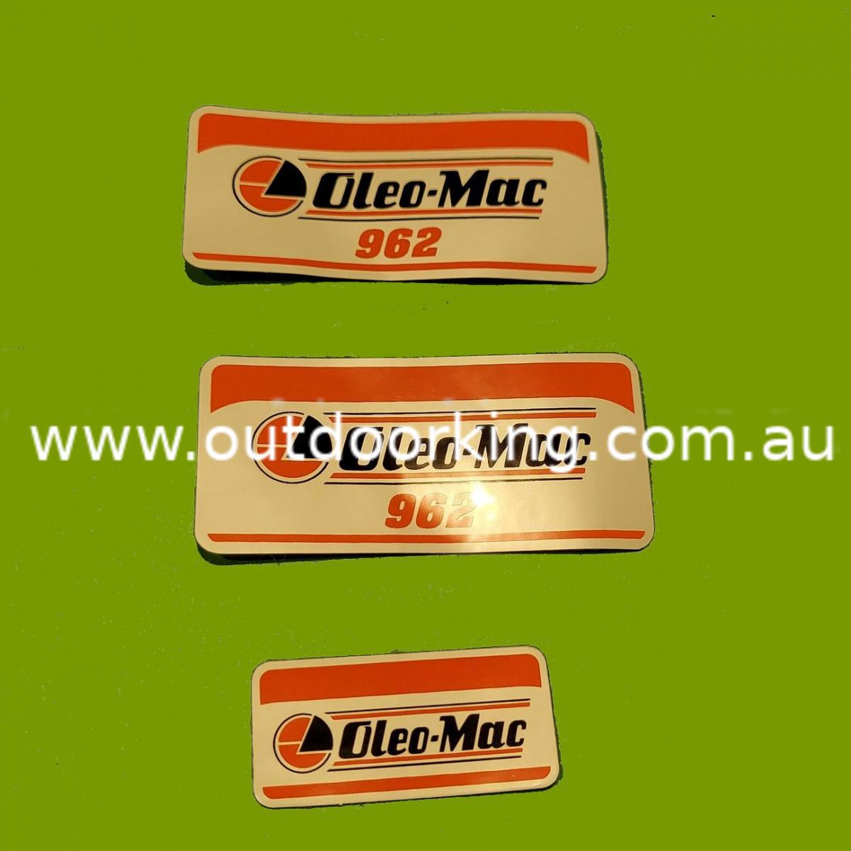 (image for) Oleo Mac Genuine 962 Labels Kit 50022045