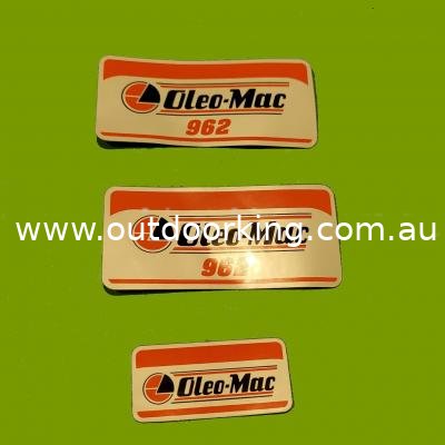 (image for) Oleo Mac Genuine 962 Labels Kit 50022045