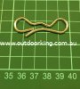 (image for) Husqvarna, McCulloch, Weedeater & Poulan Genuine Pin Cotter 5/16 Bow Tie Lock 532194208, 194208, 5321942-08