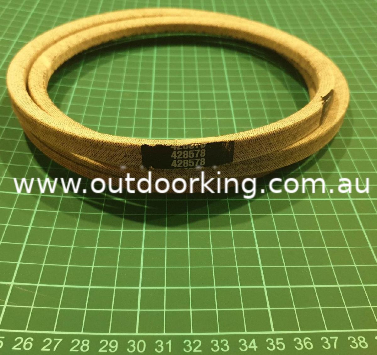 (image for) McCulloch Genuine Cutter Deck Belt. 532 42 85-78, 532428578