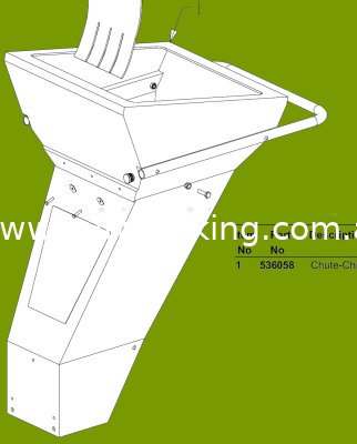 (image for) Masport Genuine Chute Black Only 536058, 536940
