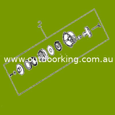 (image for) Masport Genuine Starter Assembly-Recoil 541995