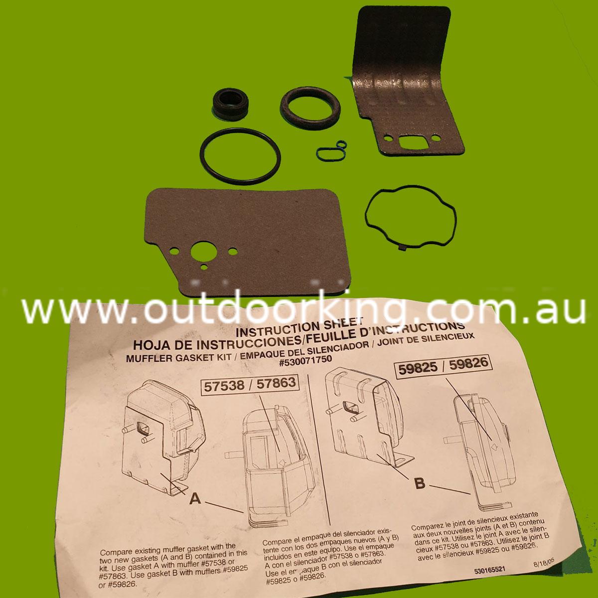 (image for) Mcculloch Genuine Gasket Kit 545081832