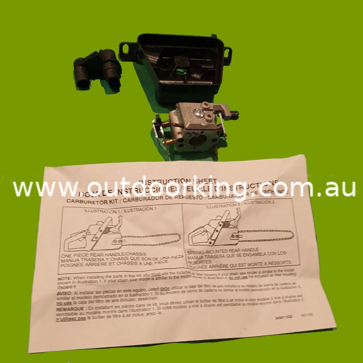 (image for) Mcculloch, Poulan, Jonsered Genuine Carburettor 545 08 18-85, 545081885