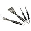 (image for) Masport Genuine Stainless Steel 3-Piece Barbecue Set 551668