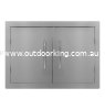 (image for) Masport Genuine Stainless Steel Barbecue Inbuilt Door Kit 552766