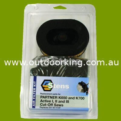 (image for) Partner K650 & K700 Air Filter Kit 5310314098, 605-472